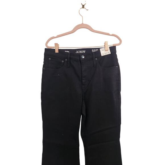 NWT J. Crew Petite Bootcut Jean Black 30P - Picture 6 of 10